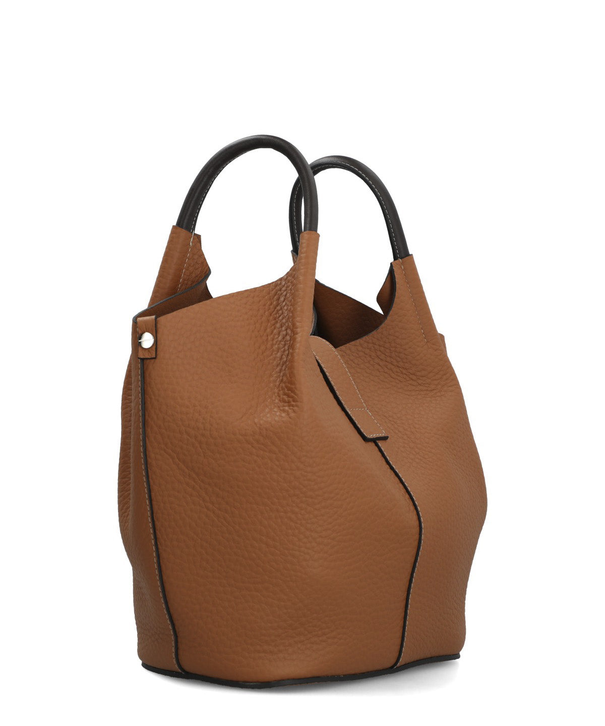 Cartera Cerutti Cuero Mujer Toscana Bag Café