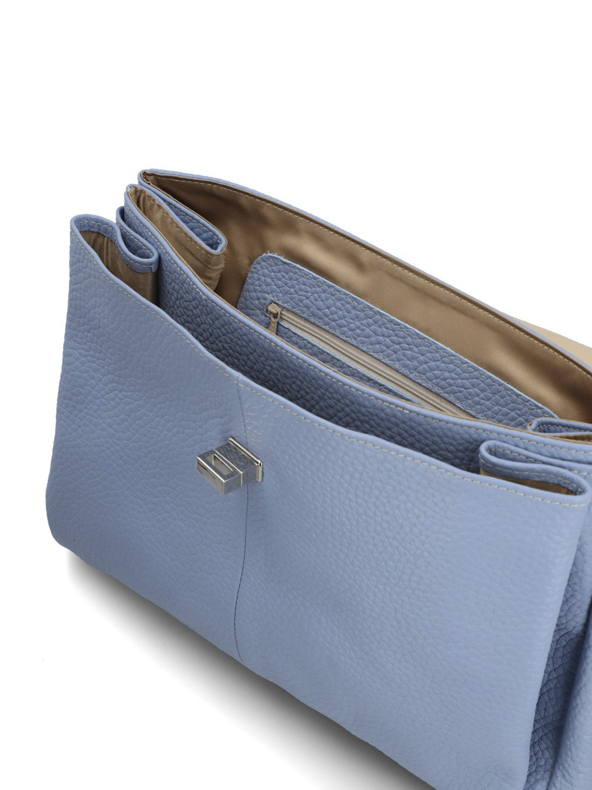 Cartera Cerutti Cuero Mujer Sicilia Bag Azul