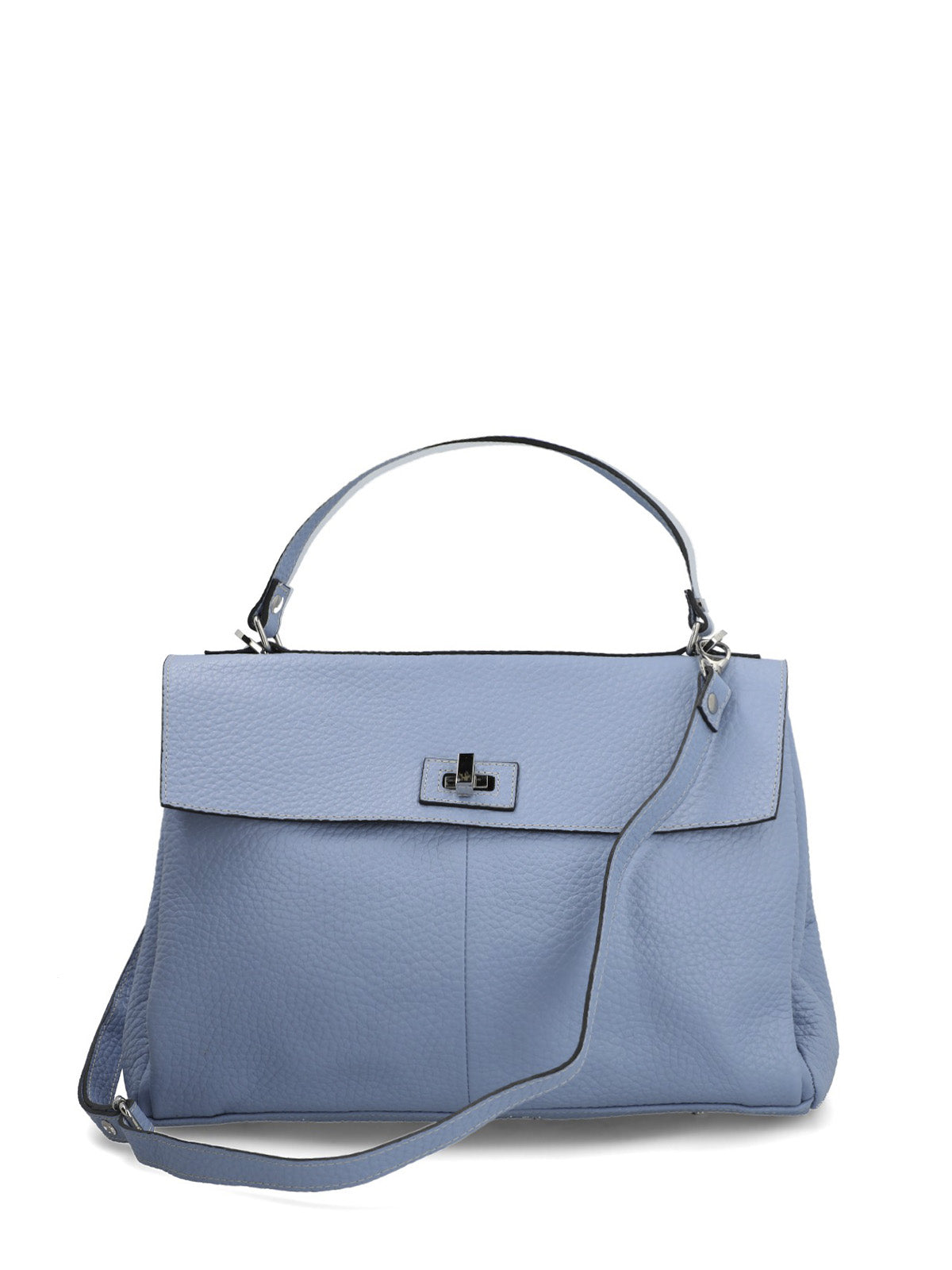 Cartera Cerutti Cuero Mujer Sicilia Bag Azul