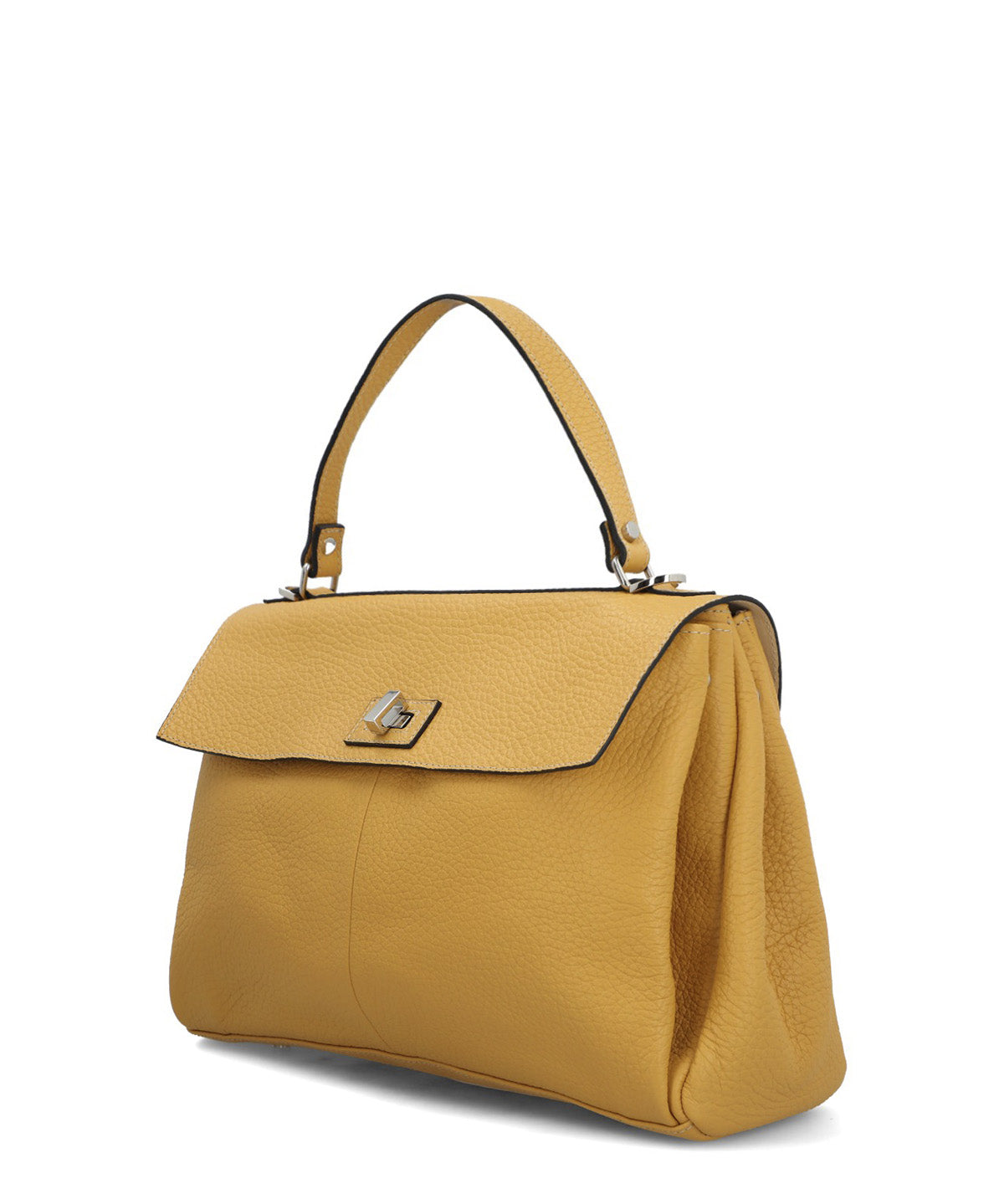 Cartera Cerutti Cuero Mujer Sicilia Bag Amarillo