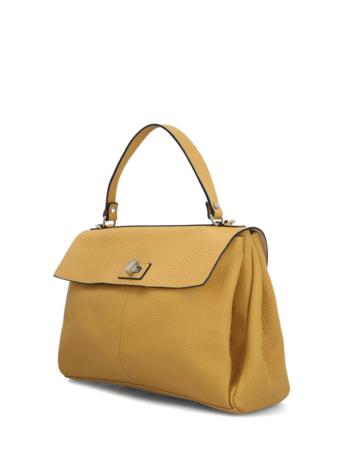 Cartera Cerutti Cuero Mujer Sicilia Bag Amarillo