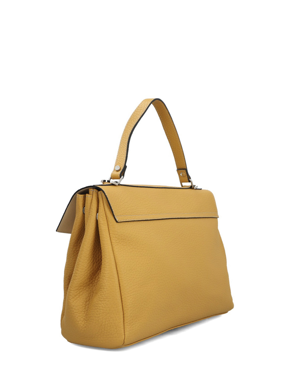 Cartera Cerutti Cuero Mujer Sicilia Bag Amarillo