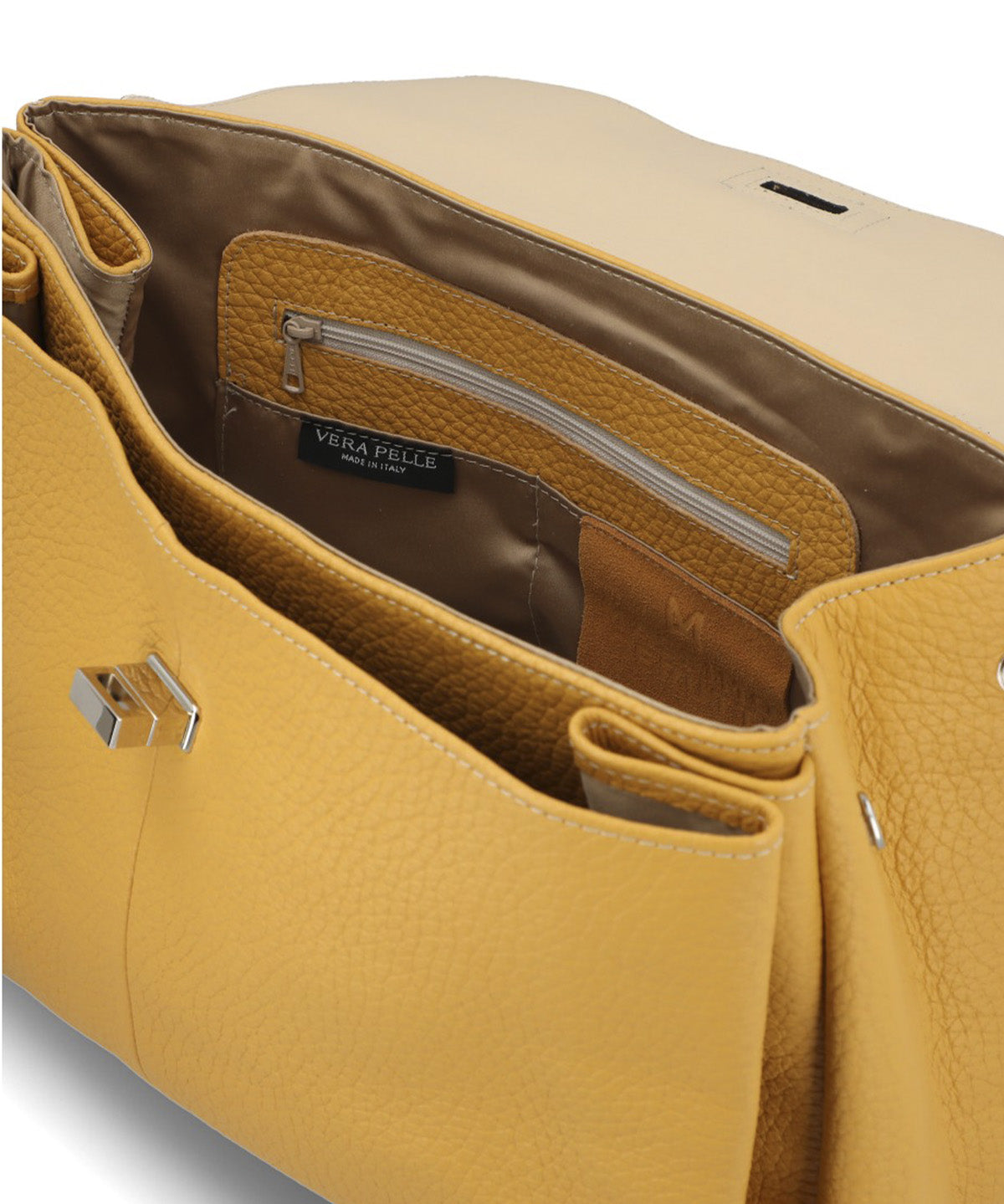 Cartera Cerutti Cuero Mujer Sicilia Bag Amarillo