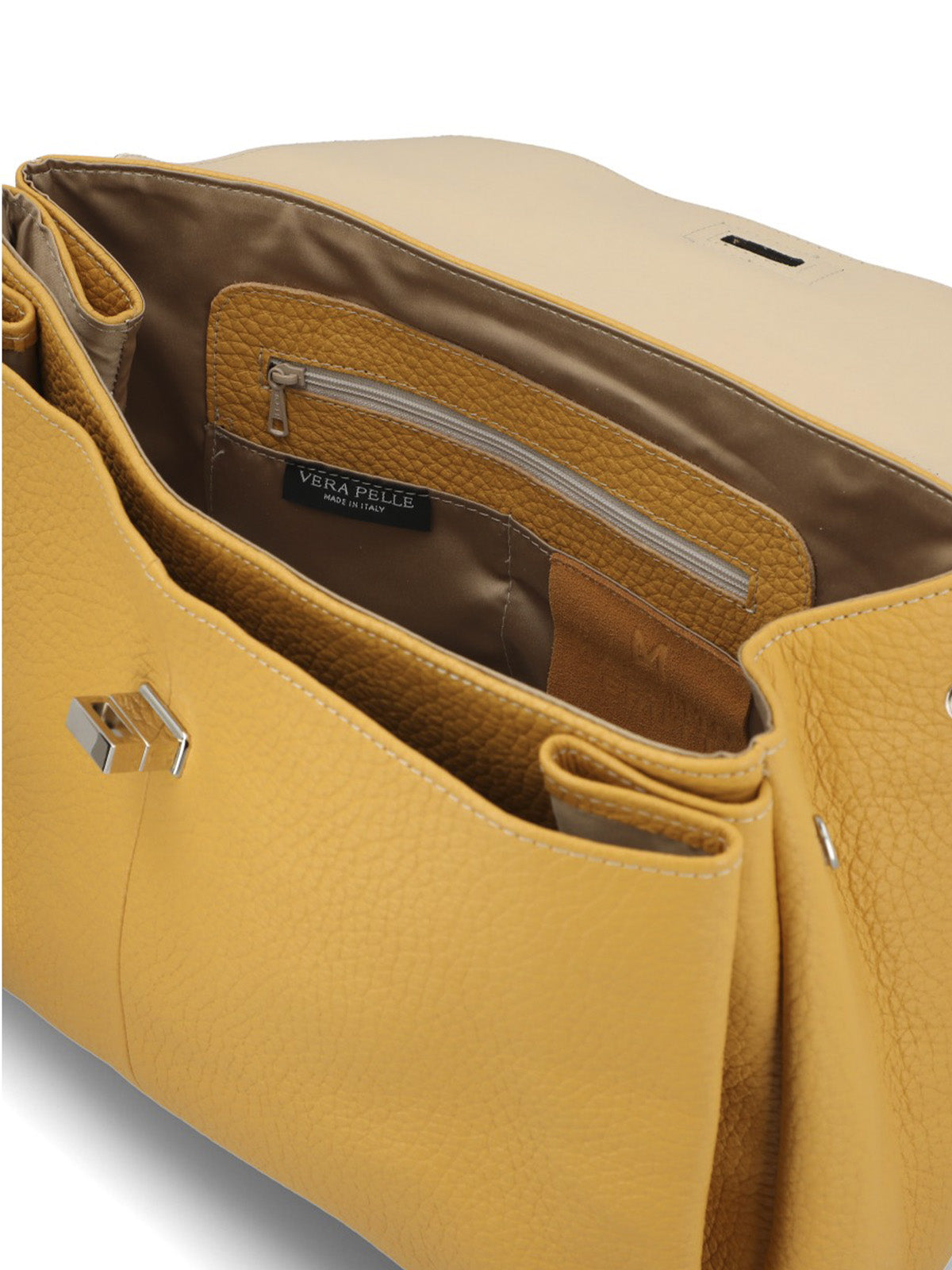 Cartera Cerutti Cuero Mujer Sicilia Bag Amarillo