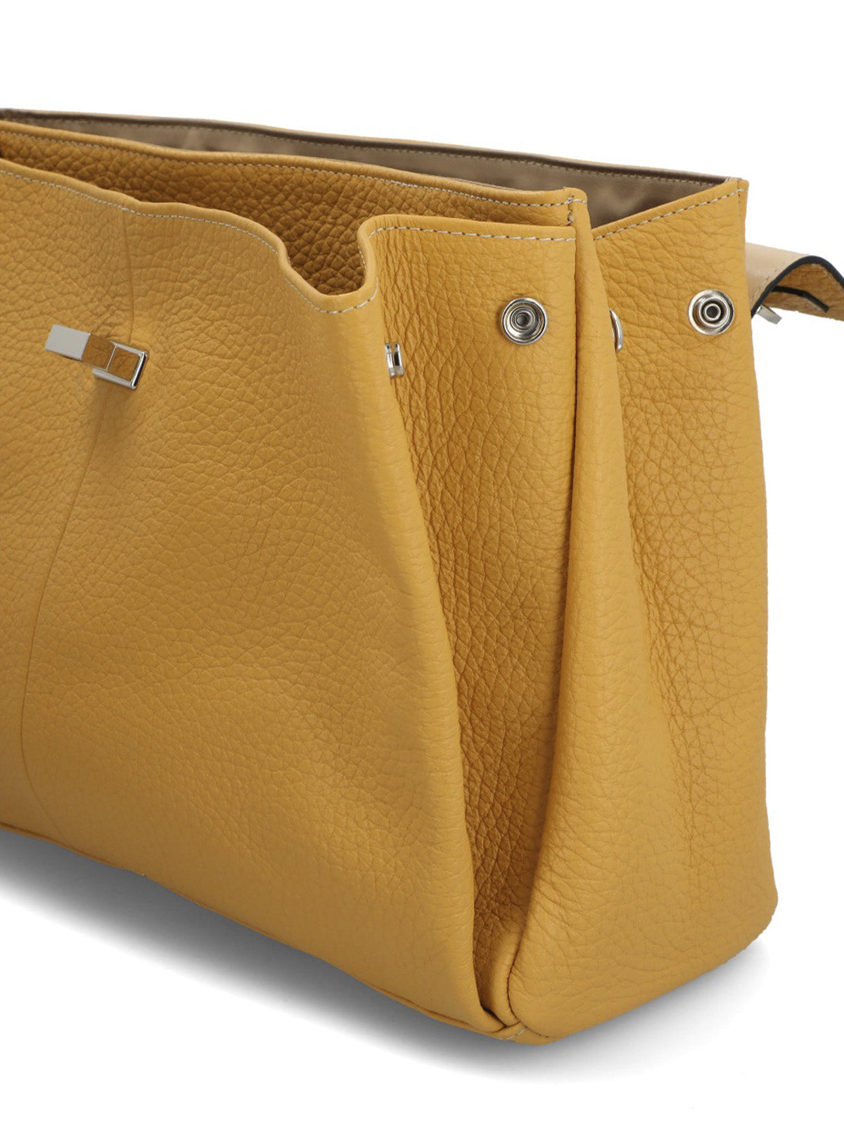 Cartera Cerutti Cuero Mujer Sicilia Bag Amarillo