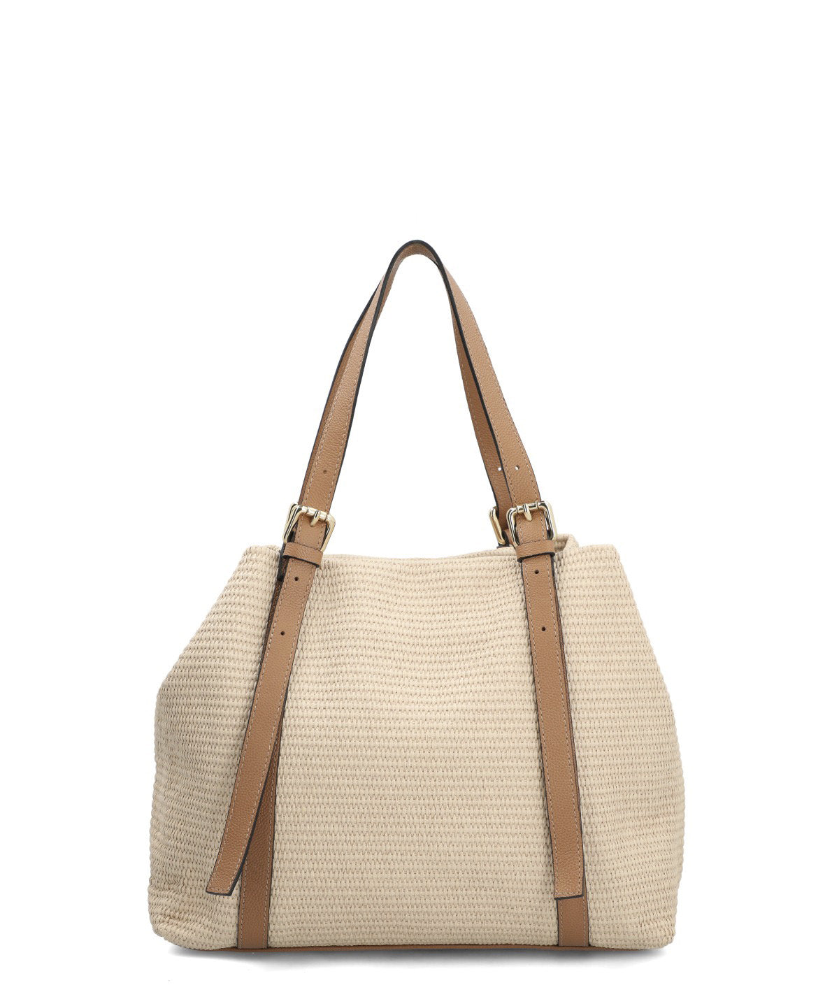 Cartera Cerutti Cuero Mujer Raffa Bag Beige/Crudo