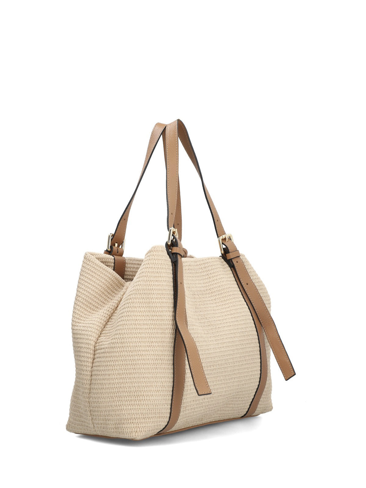 Cartera Cerutti Cuero Mujer Raffa Bag Beige/Crudo