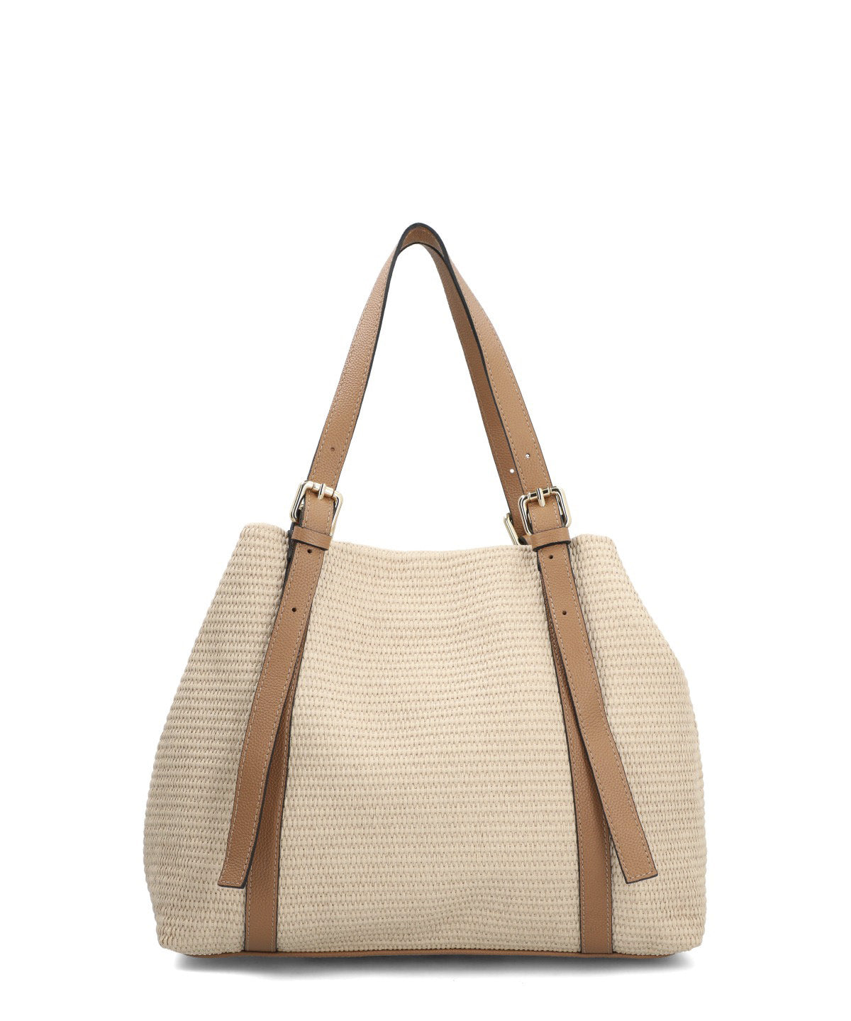 Cartera Cerutti Cuero Mujer Raffa Bag Beige/Crudo