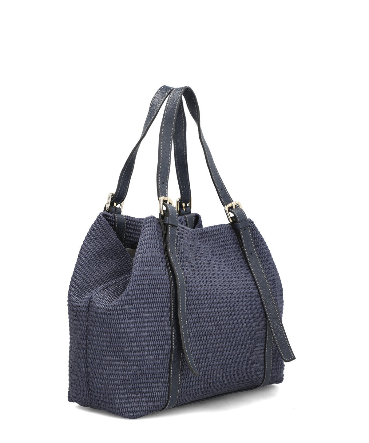 Cartera Cerutti Cuero Mujer Raffa Bag Azul