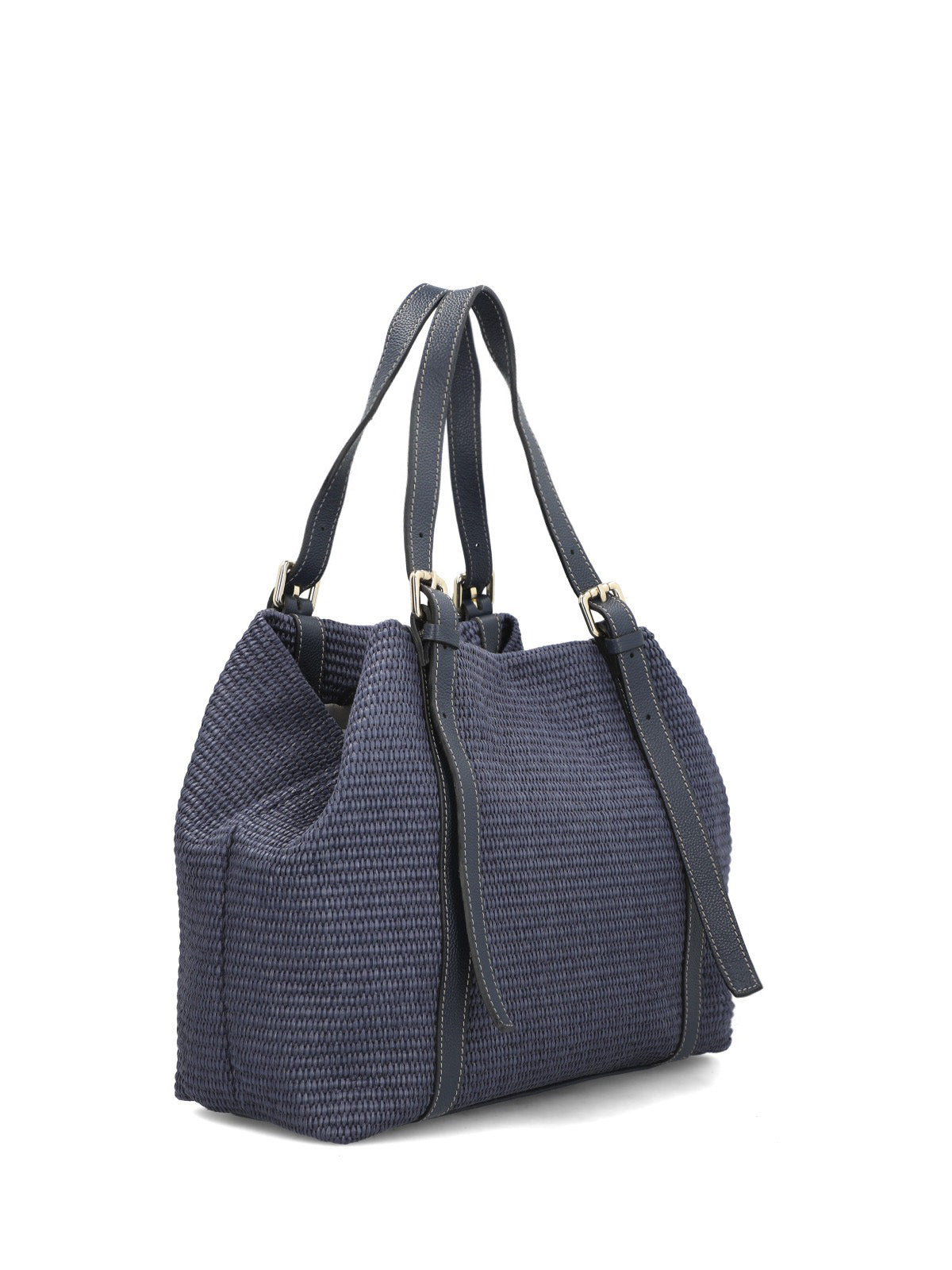 Cartera Cerutti Cuero Mujer Raffa Bag Azul
