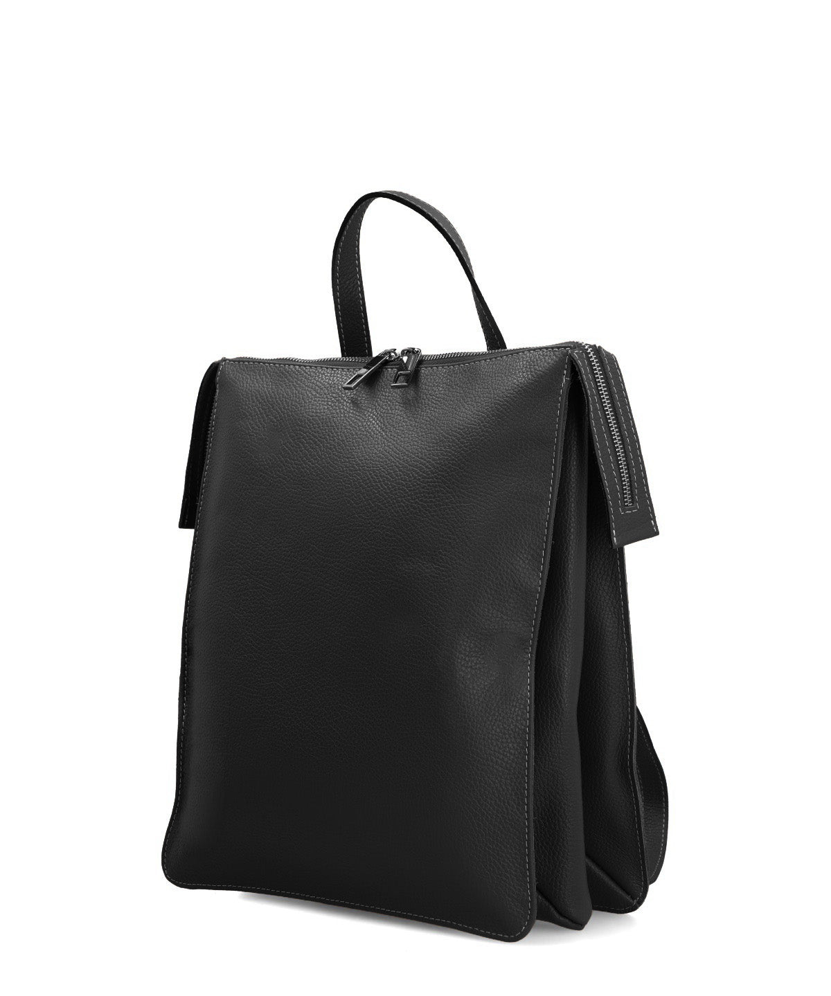 Mochila Cerutti Cuero Mujer Brescia Back Negro