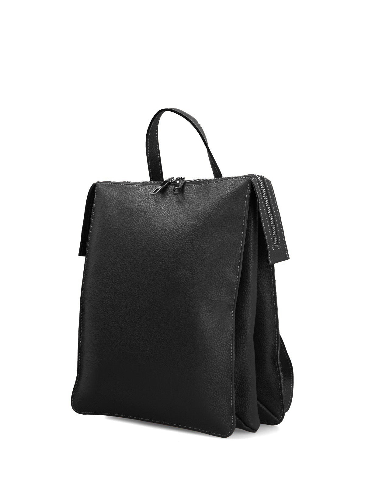 Mochila Cerutti Cuero Mujer Brescia Back Negro