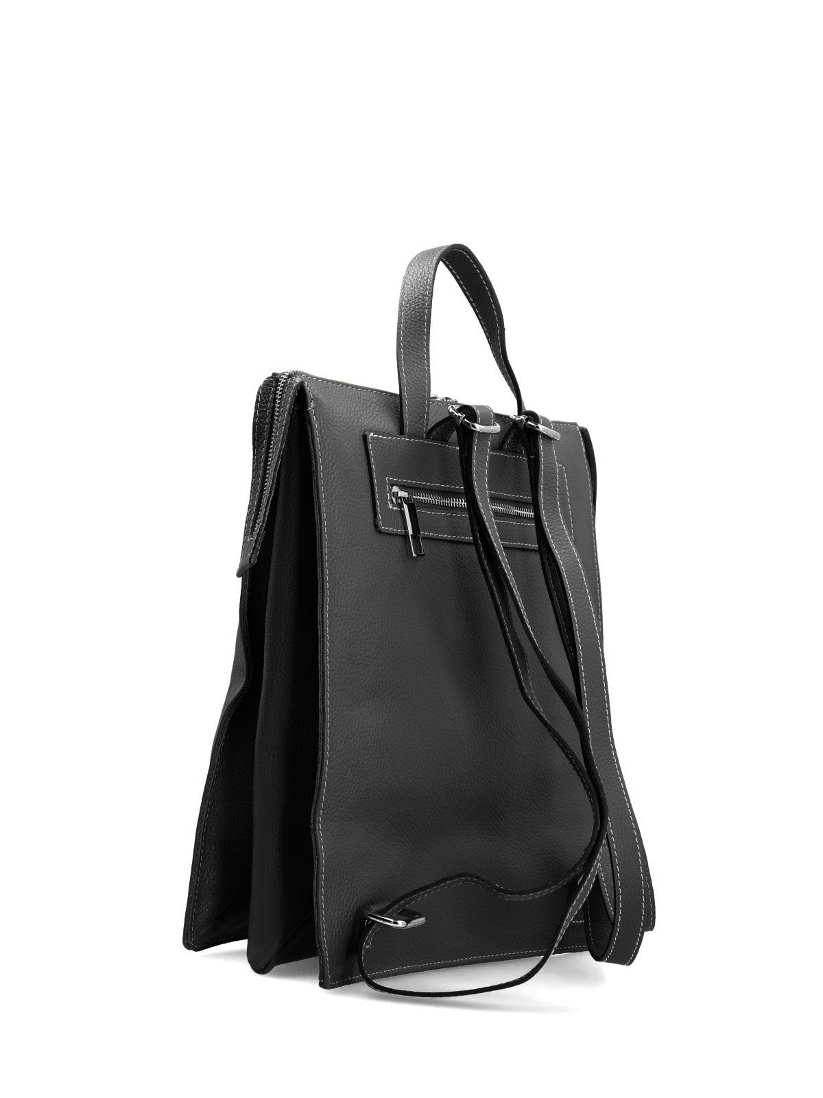 Mochila Cerutti Cuero Mujer Brescia Back Negro