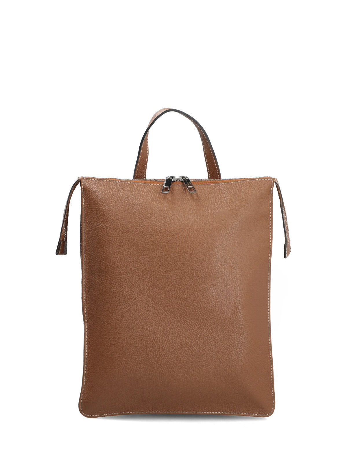 Mochila Cerutti Cuero Mujer Brescia Back Café