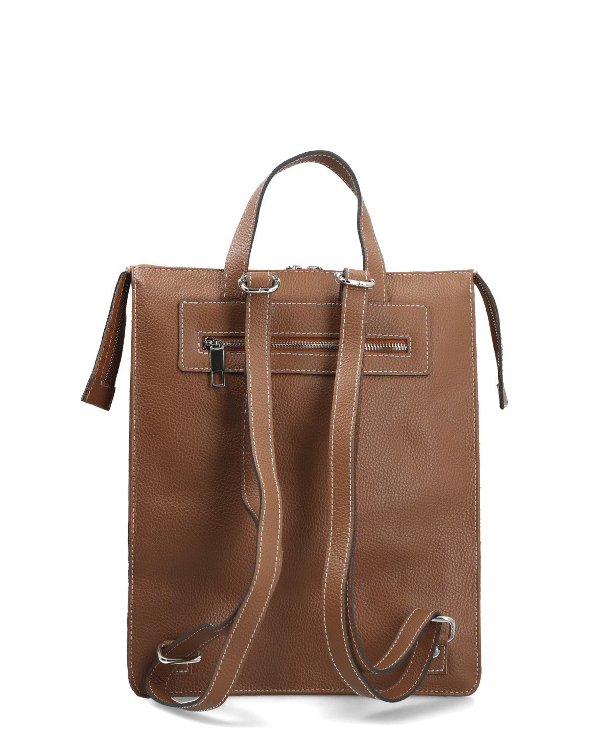 Mochila Cerutti Cuero Mujer Brescia Back Café