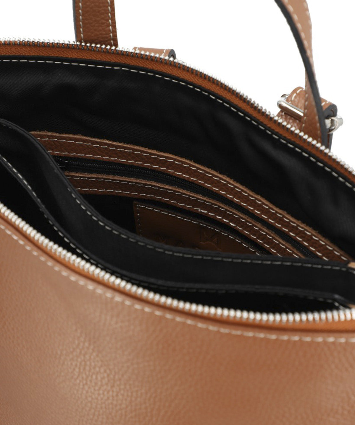 Mochila Cerutti Cuero Mujer Brescia Back Café