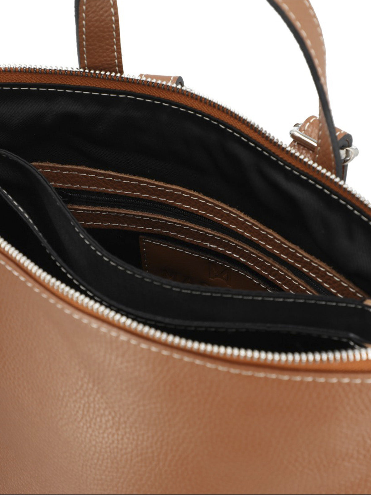 Mochila Cerutti Cuero Mujer Brescia Back Café
