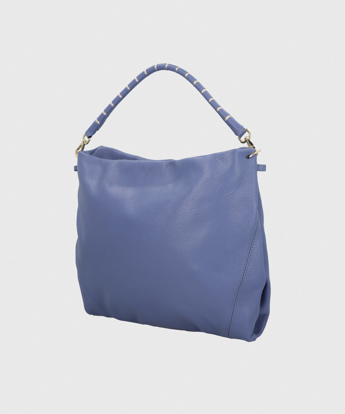 Cartera Cerutti Cuero Mujer Erica Hobo Azul