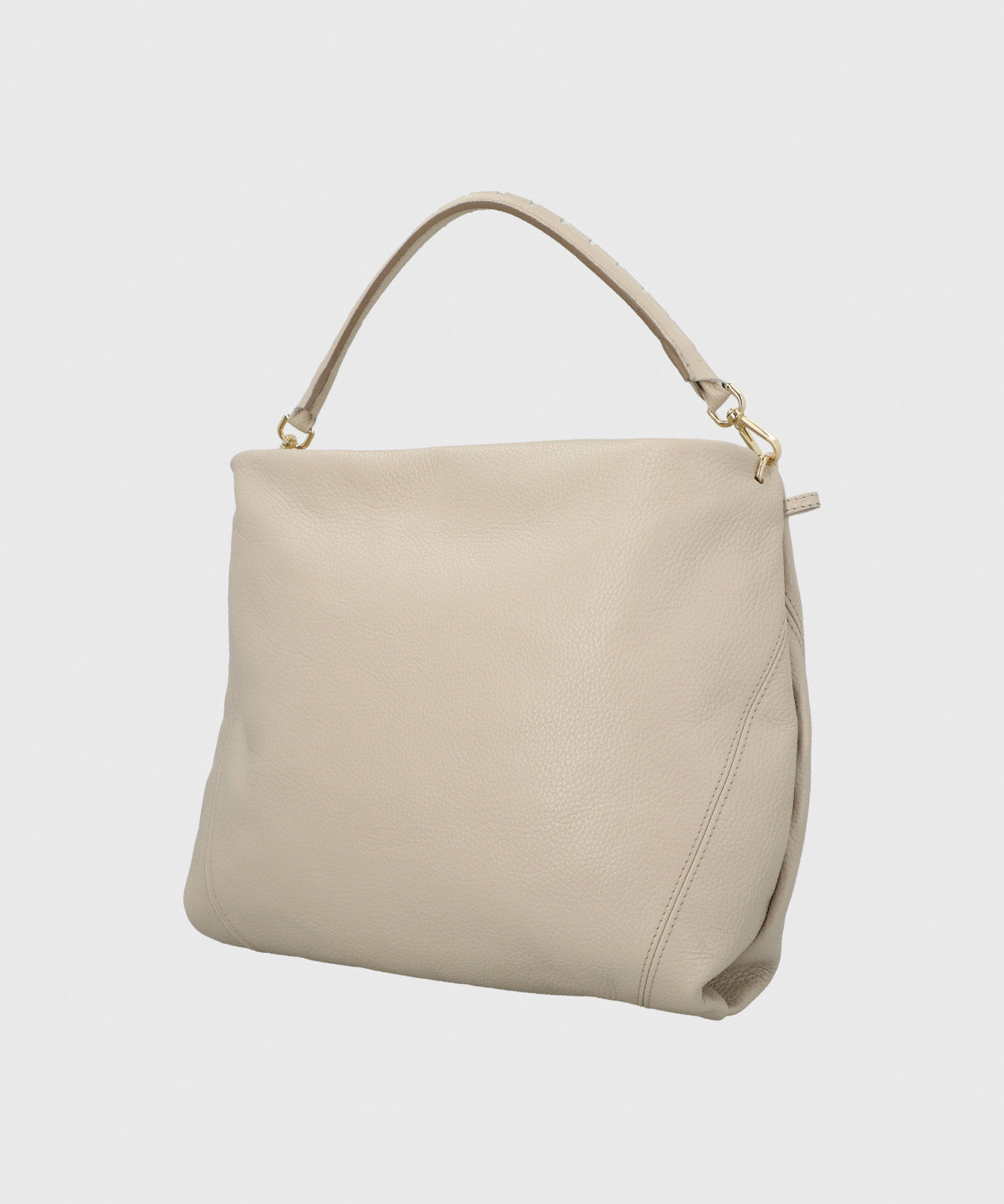 Cartera Cerutti Cuero Mujer Erica Hobo Beige/Crudo
