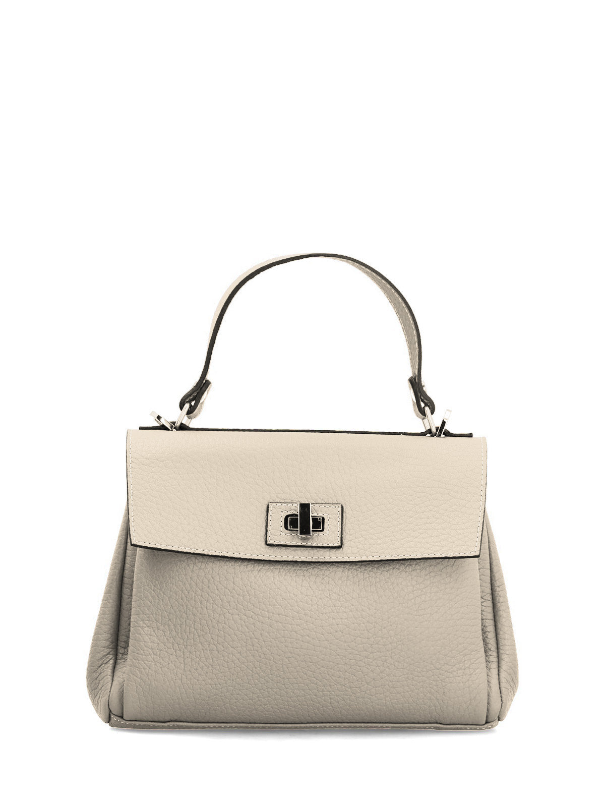 Cartera Cerutti Cuero Mujer Milan Bag Beige/Crudo