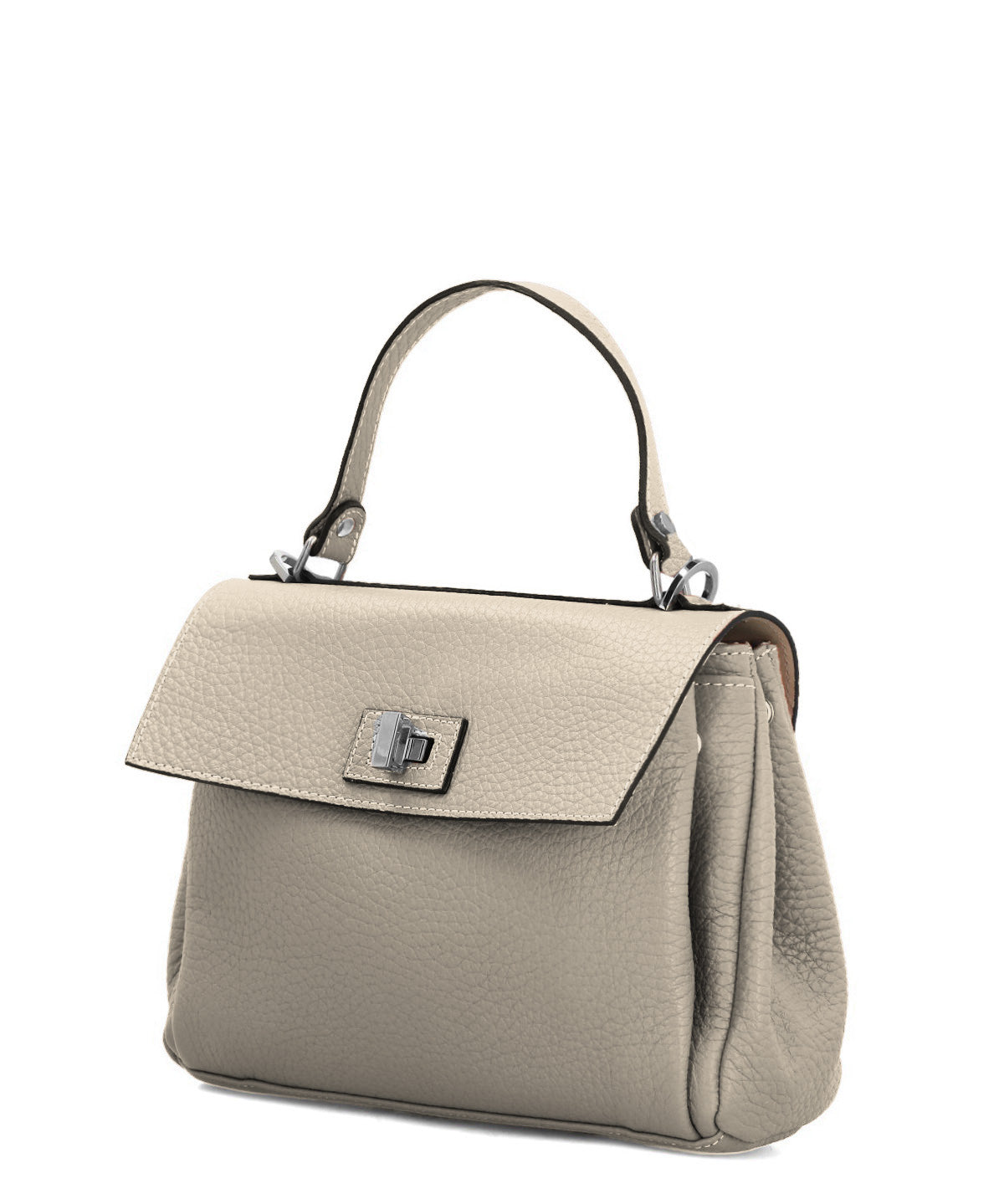 Cartera Cerutti Cuero Mujer Milan Bag Beige/Crudo