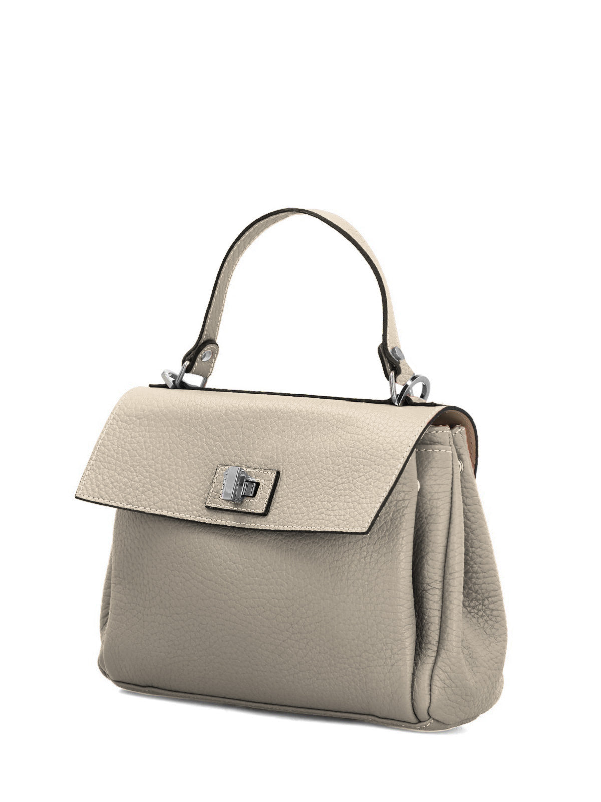 Cartera Cerutti Cuero Mujer Milan Bag Beige/Crudo