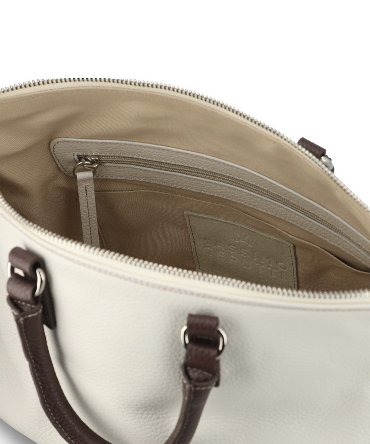 Cartera Cerutti Cuero Mujer Padua Bag Blanco