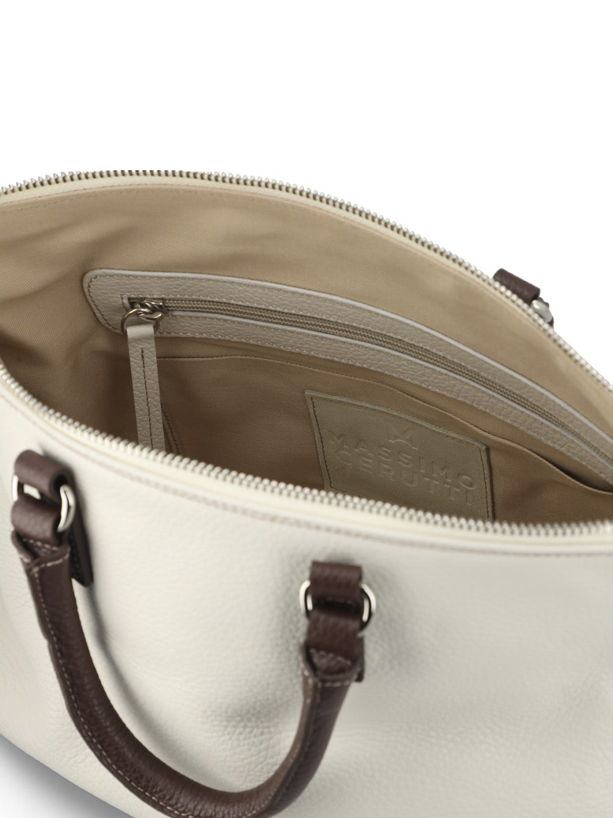 Cartera Cerutti Cuero Mujer Padua Bag Blanco