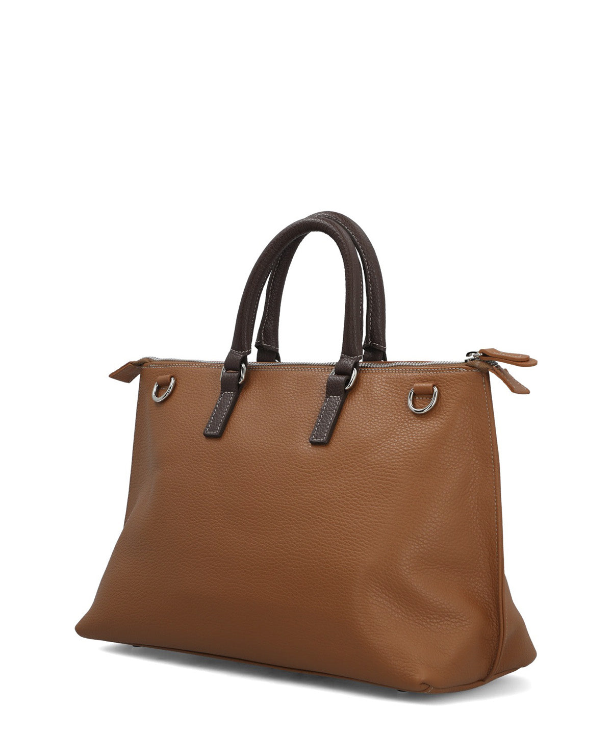 Cartera Cerutti Cuero Mujer Padua Bag Café