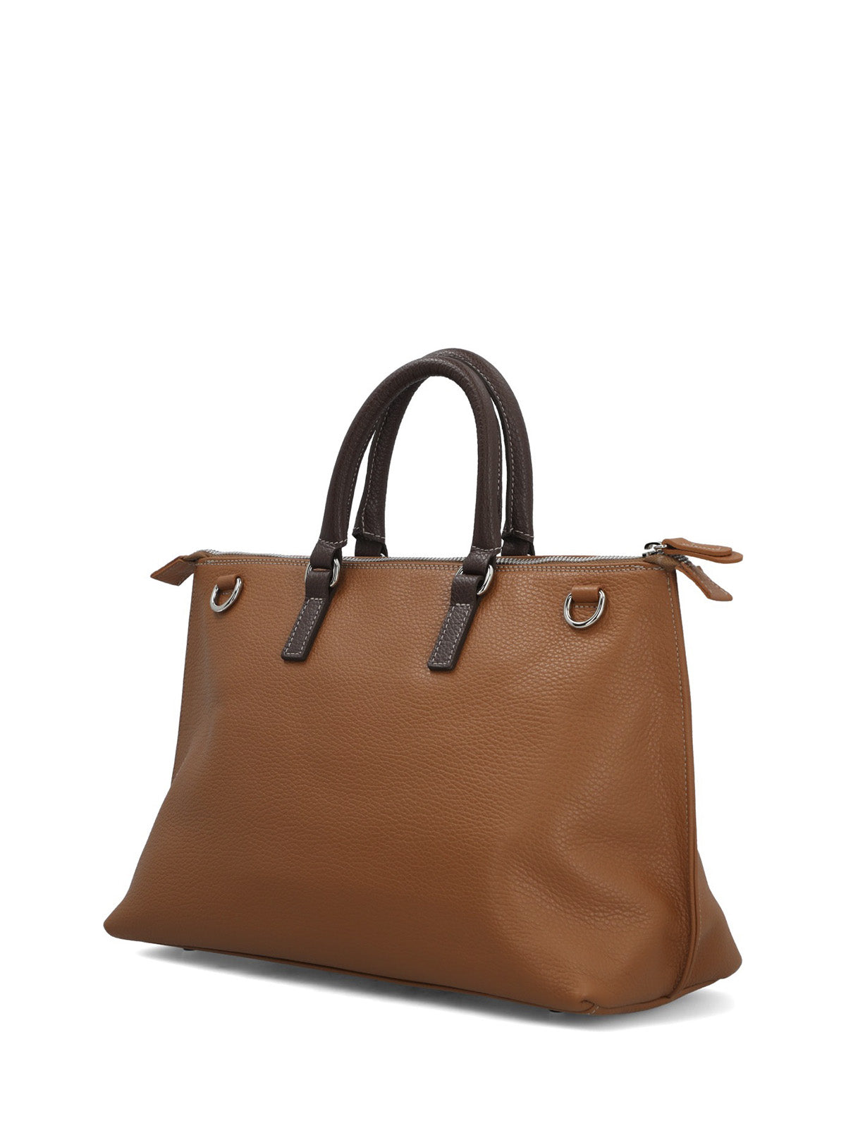 Cartera Cerutti Cuero Mujer Padua Bag Café