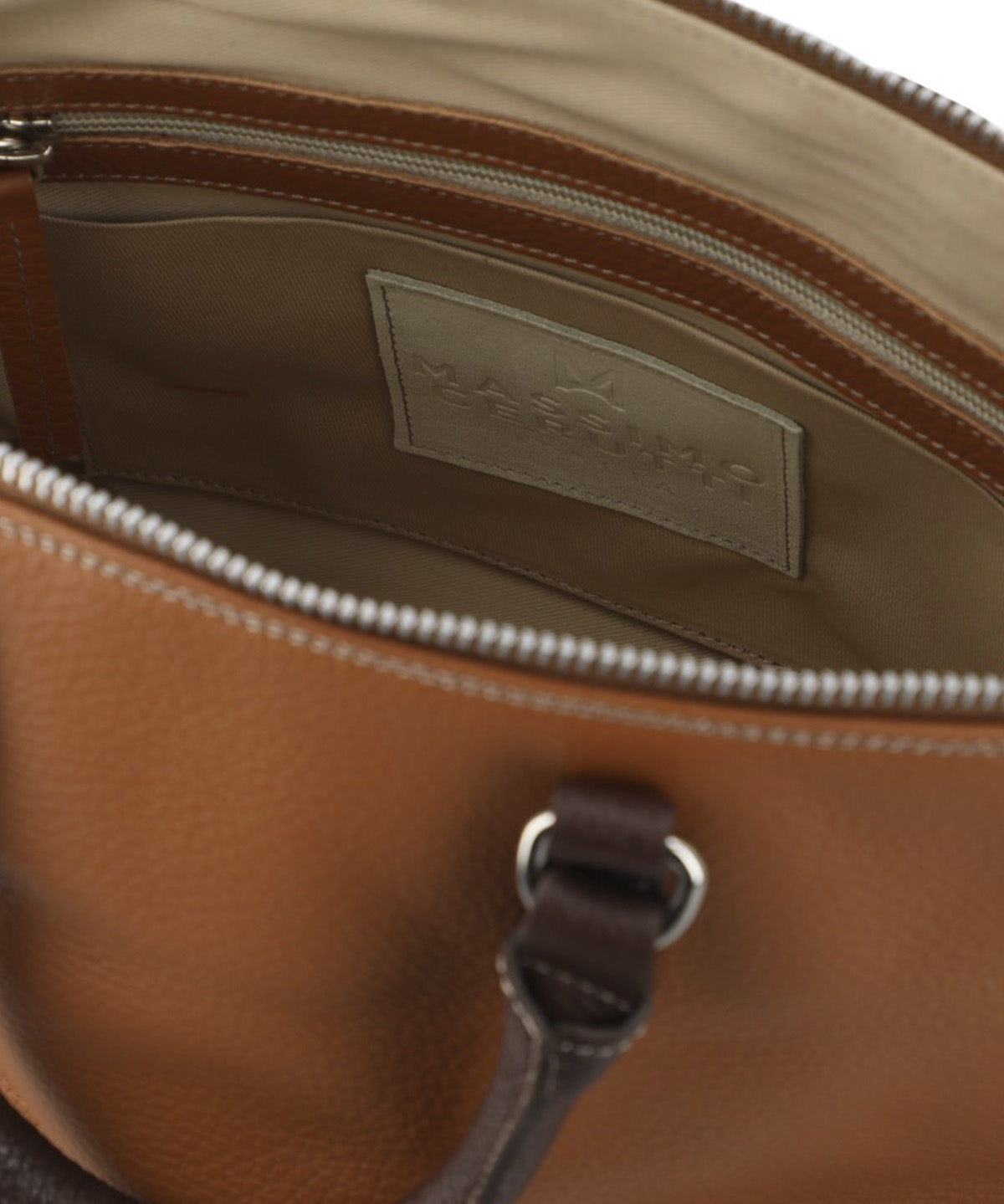 Cartera Cerutti Cuero Mujer Padua Bag Café