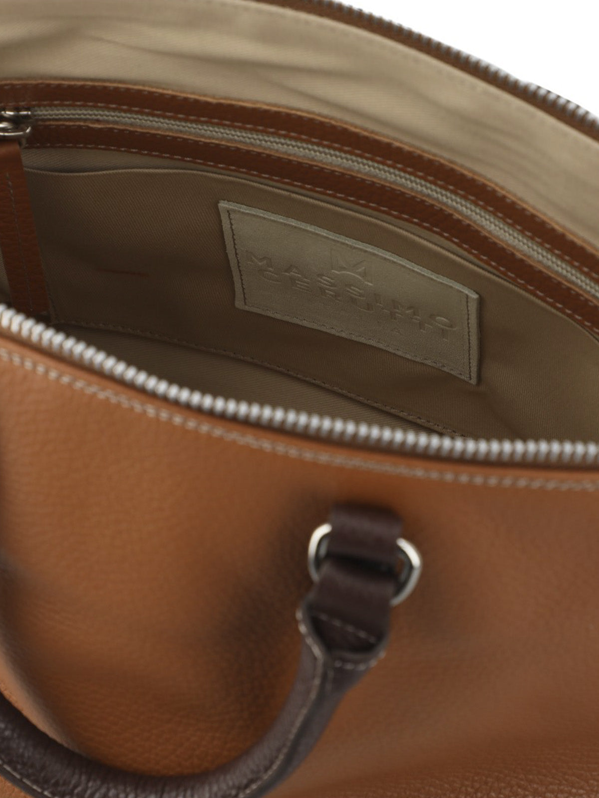 Cartera Cerutti Cuero Mujer Padua Bag Café
