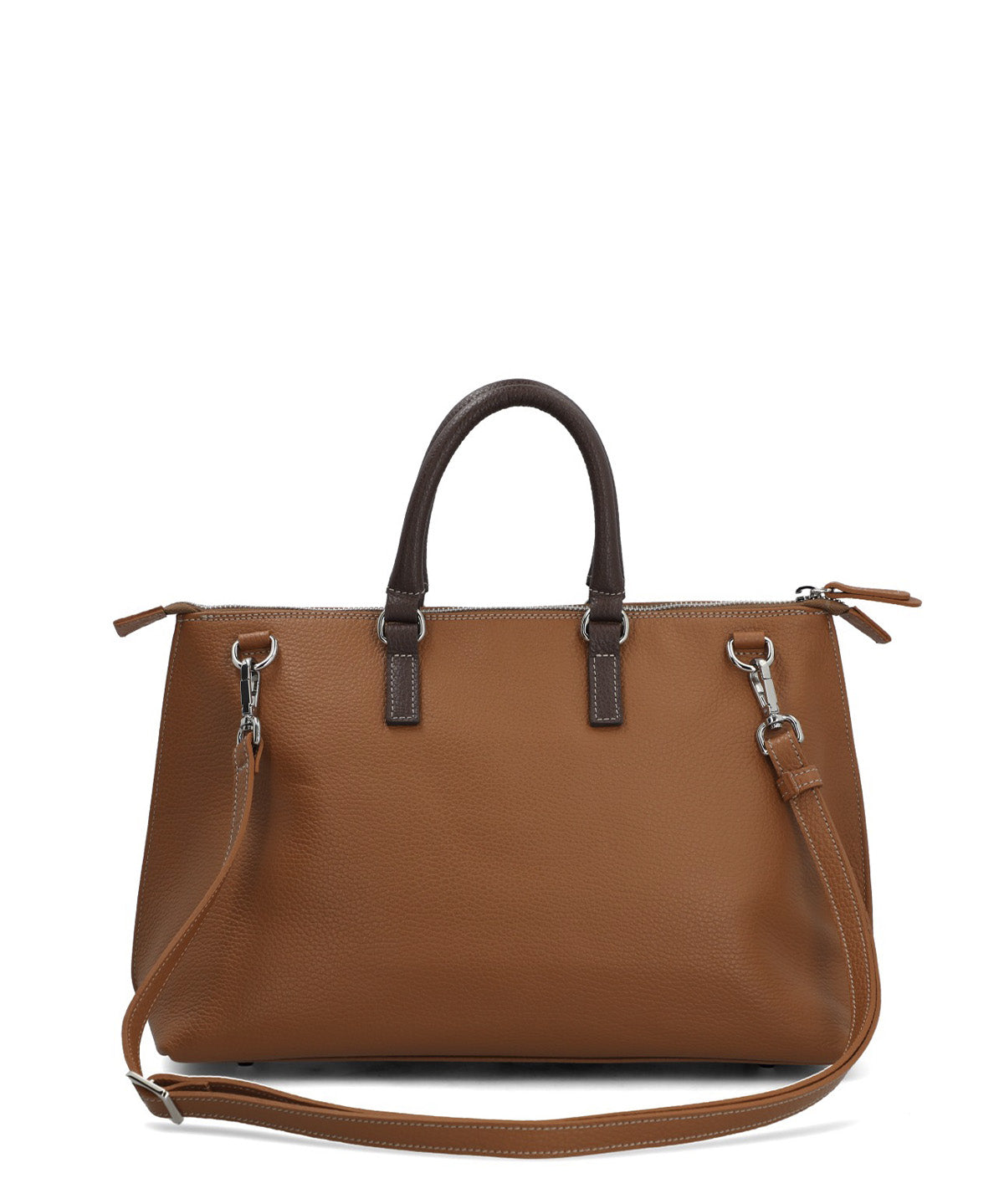 Cartera Cerutti Cuero Mujer Padua Bag Café