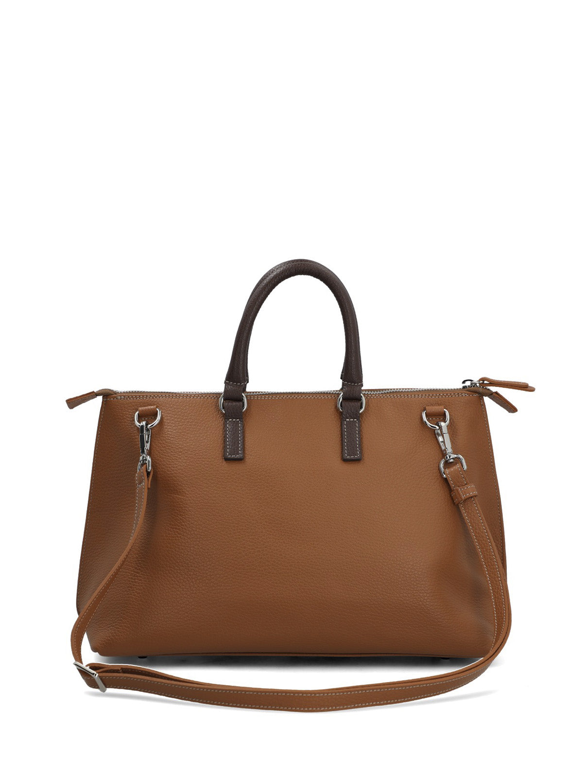 Cartera Cerutti Cuero Mujer Padua Bag Café
