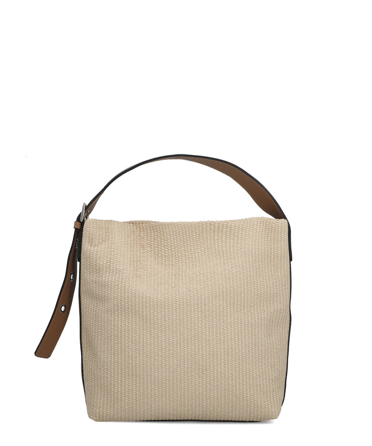 Cartera Cerutti Cuero Mujer Raffa Hobo Beige/Crudo