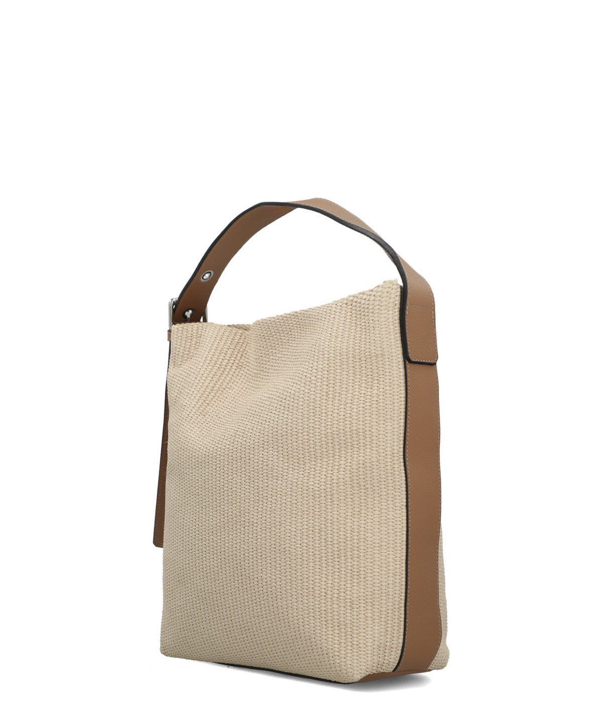 Cartera Cerutti Cuero Mujer Raffa Hobo Beige/Crudo