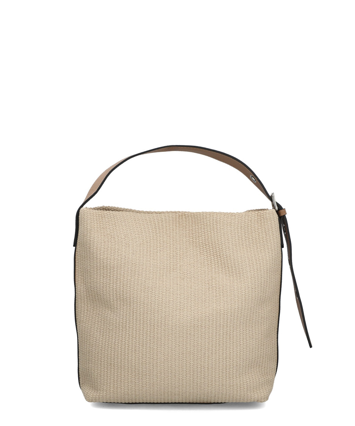 Cartera Cerutti Cuero Mujer Raffa Hobo Beige/Crudo