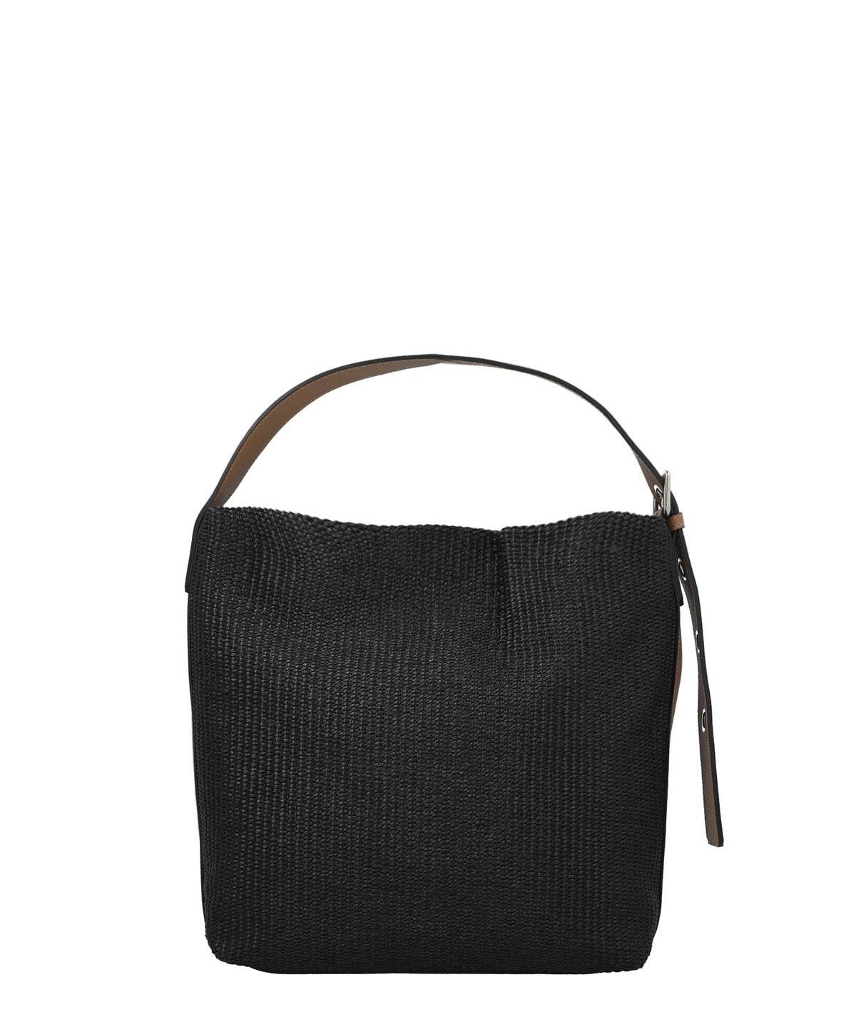 Cartera Cerutti Cuero Mujer Raffa Hobo Negro