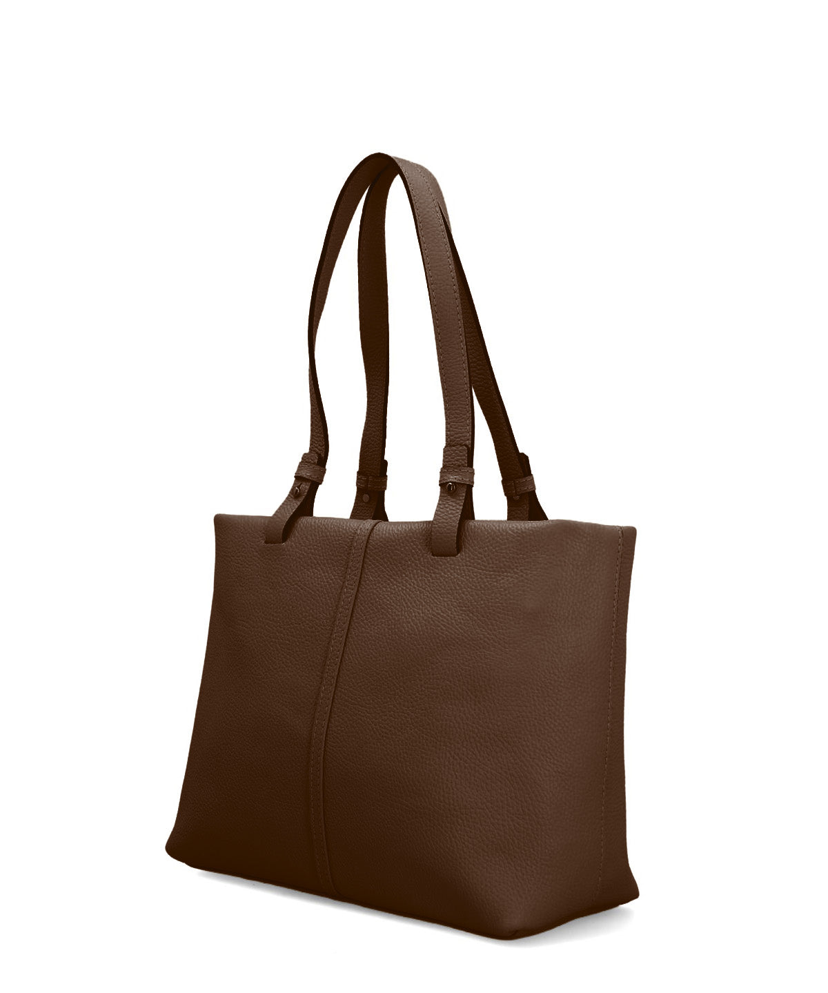 Cartera Cerutti Cuero Mujer Adelfia Tote Café