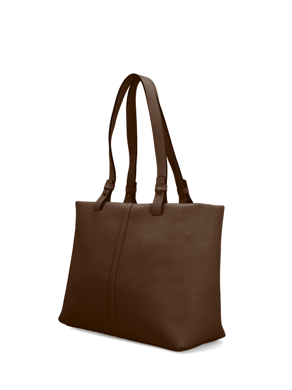 Cartera Cerutti Cuero Mujer Adelfia Tote Café