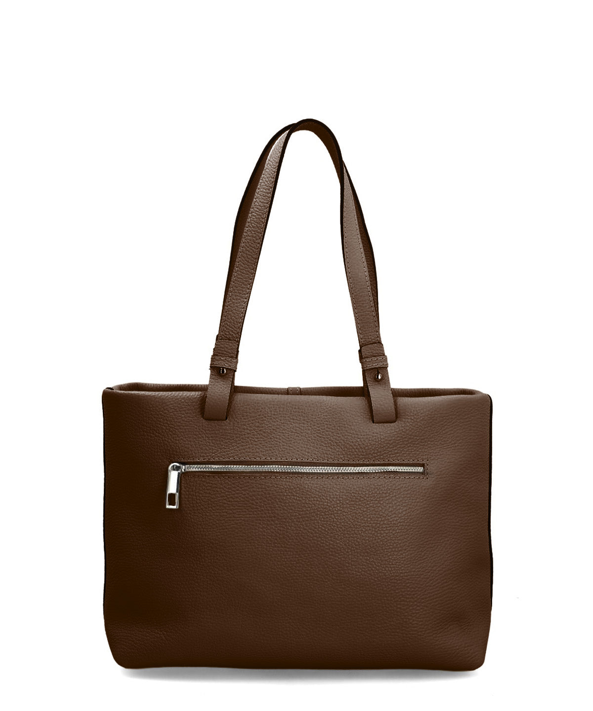 Cartera Cerutti Cuero Mujer Adelfia Tote Café