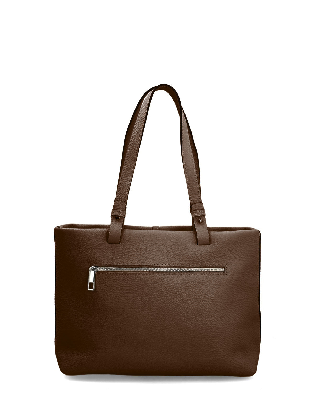 Cartera Cerutti Cuero Mujer Adelfia Tote Café