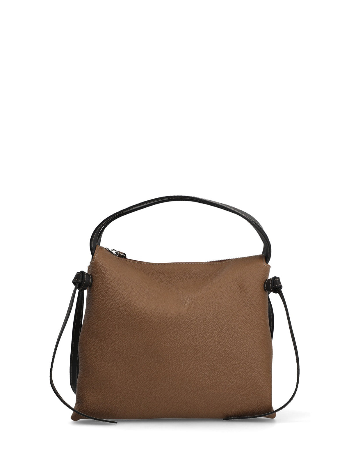 Cartera Cerutti Cuero Mujer Catania Bag Café