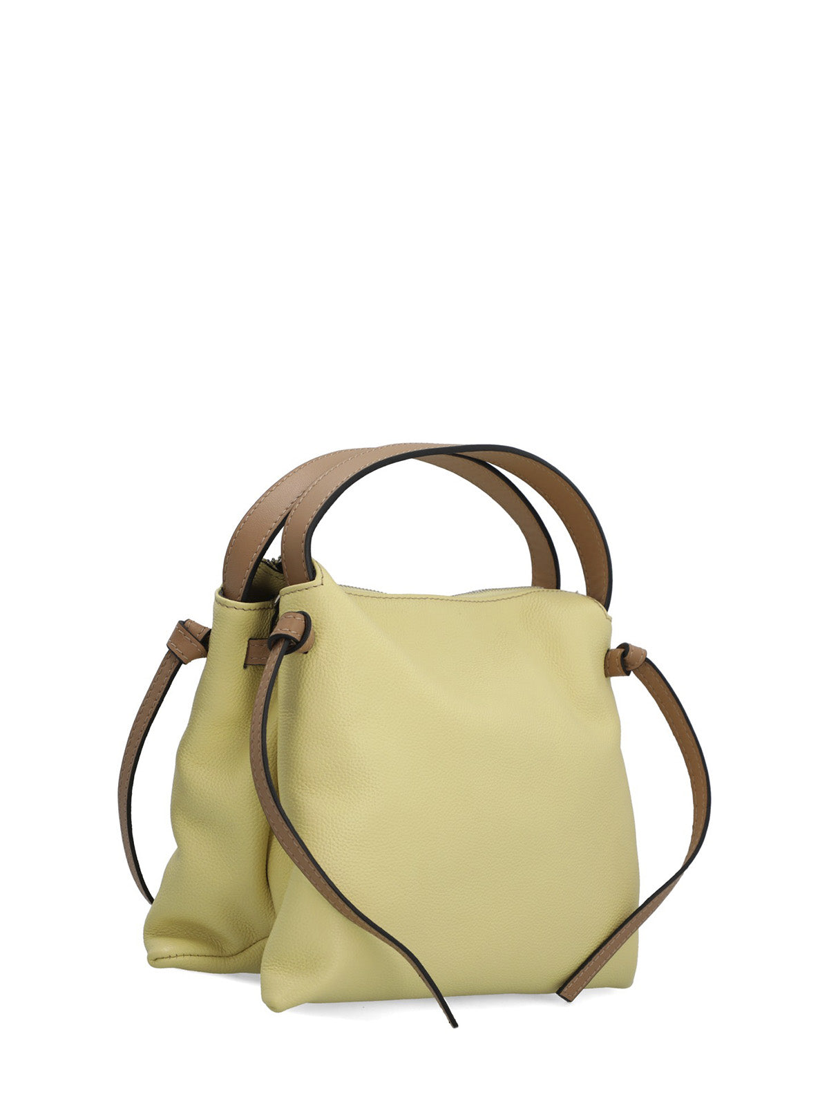 Cartera Cerutti Cuero Mujer Catania Bag Amarillo