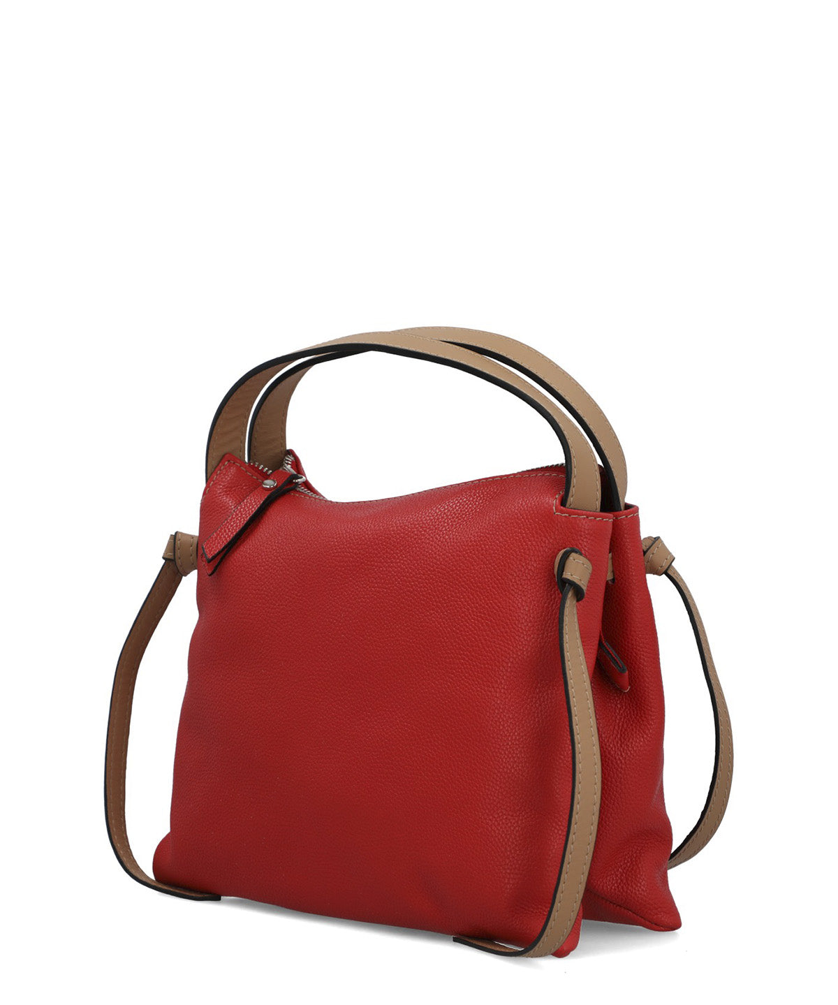 Cartera Cerutti Cuero Mujer Catania Bag Rojo