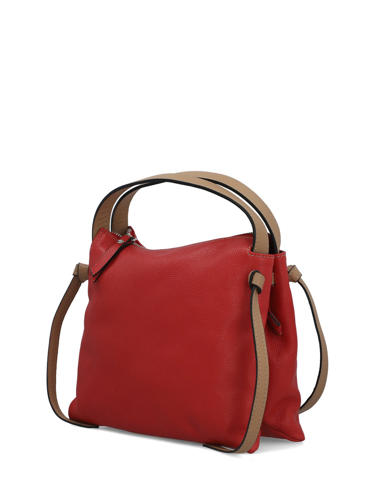 Cartera Cerutti Cuero Mujer Catania Bag Rojo