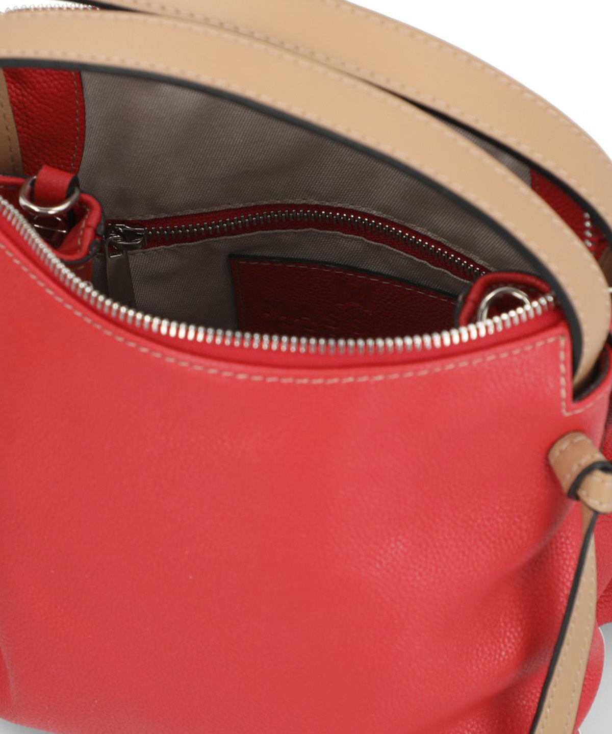 Cartera Cerutti Cuero Mujer Catania Bag Rojo