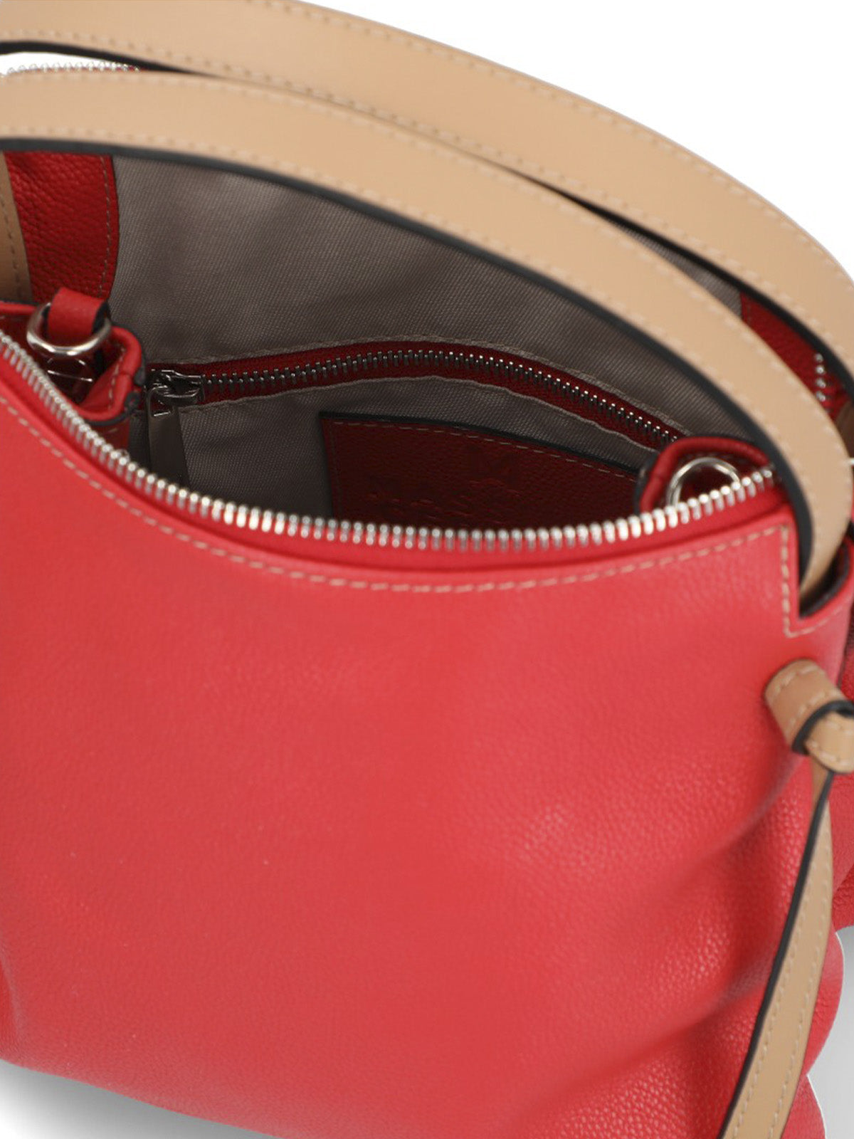 Cartera Cerutti Cuero Mujer Catania Bag Rojo