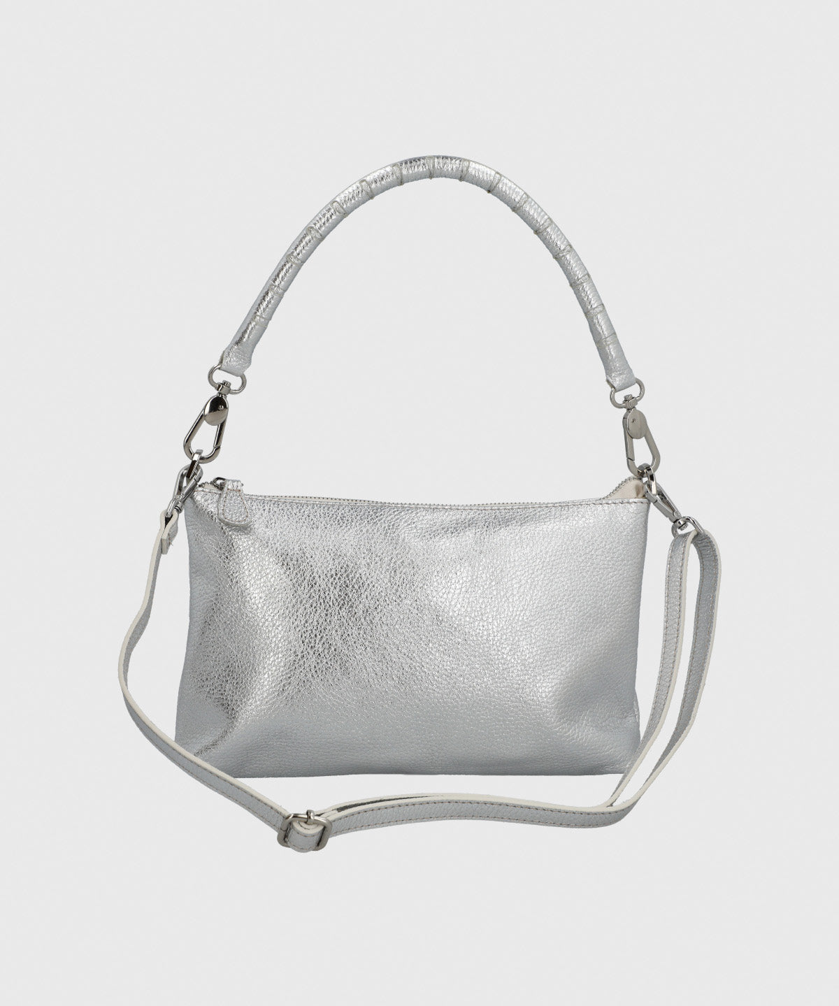 Cartera Cerutti Cuero Mujer Anna Bag Metalizado