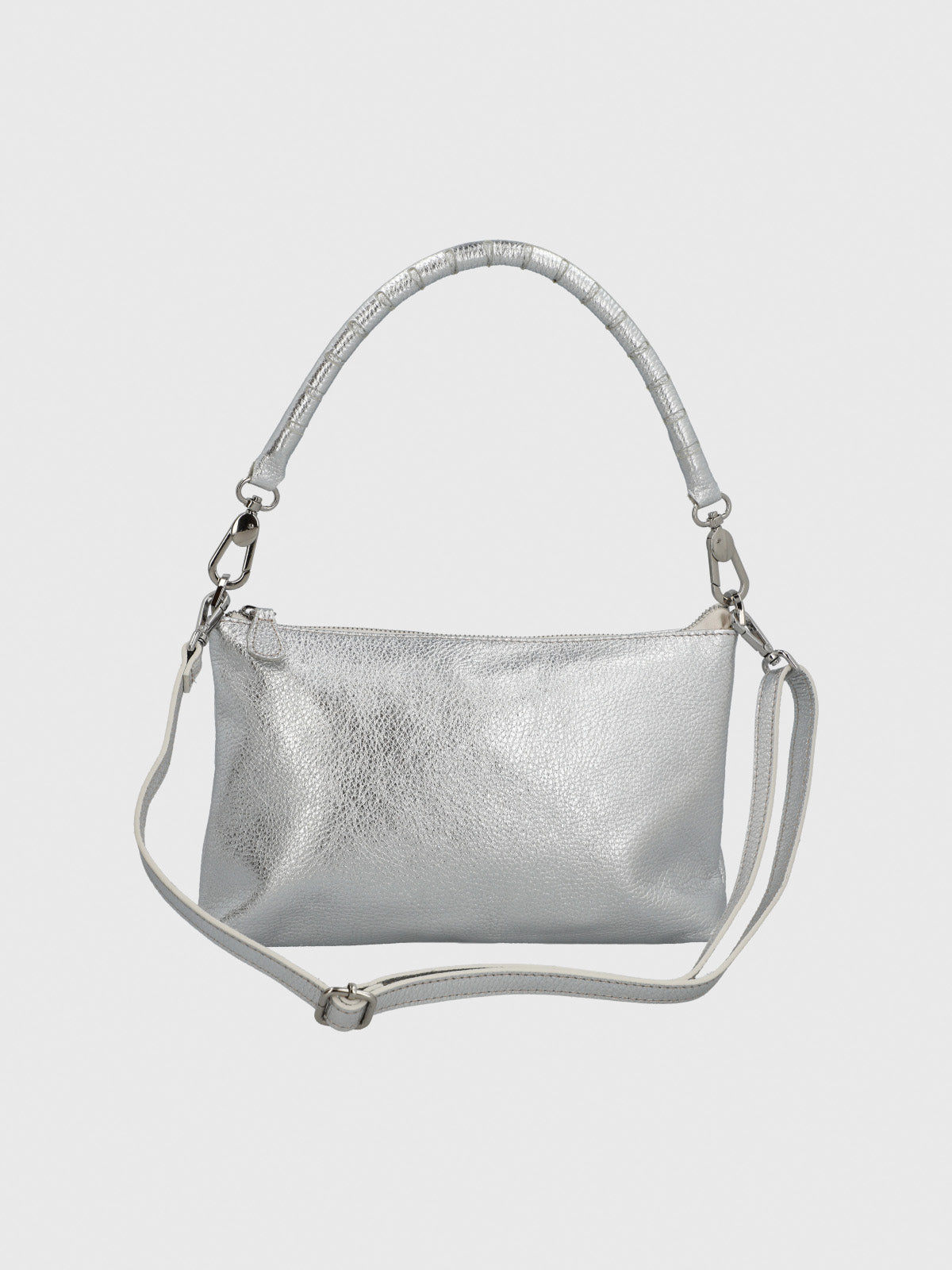 Cartera Cerutti Cuero Mujer Anna Bag Metalizado